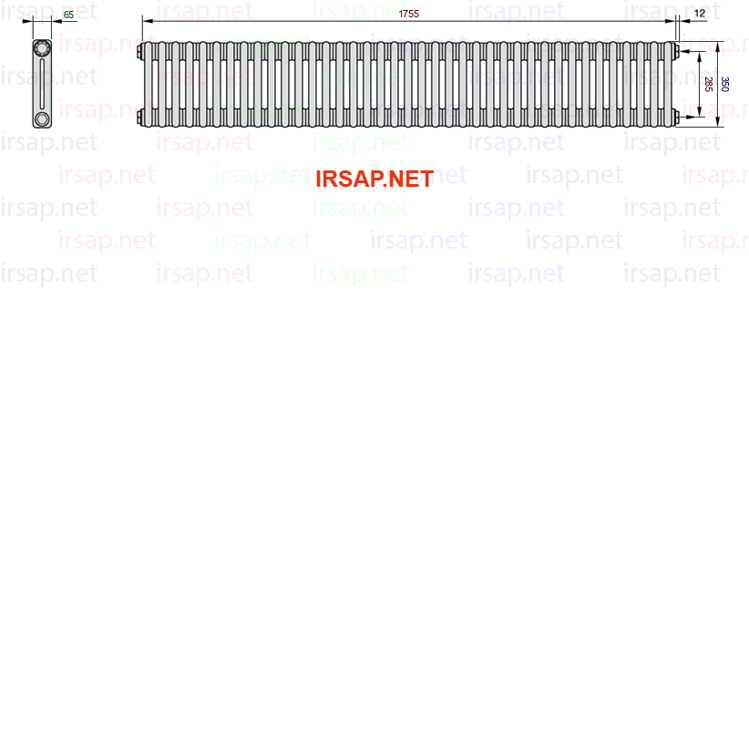 Радиатор IRSAP Tesi 20350/39 T30 CL 01